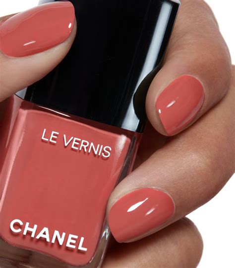 chanel le vernis longwear nail colour rouge noir 18|chanel nail polish afterglow.